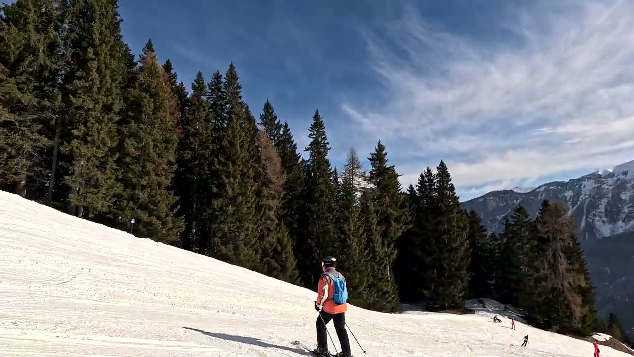 Folgarida - Marilleva w Val di Sole (trasa 2-3/niebieska)