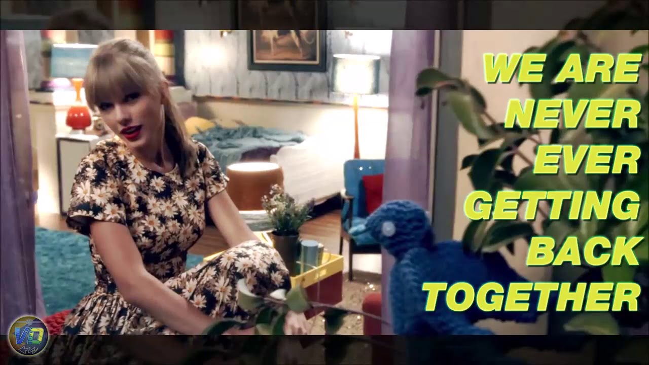 We Are Never Ever Getting Back Together but every other beat is missing