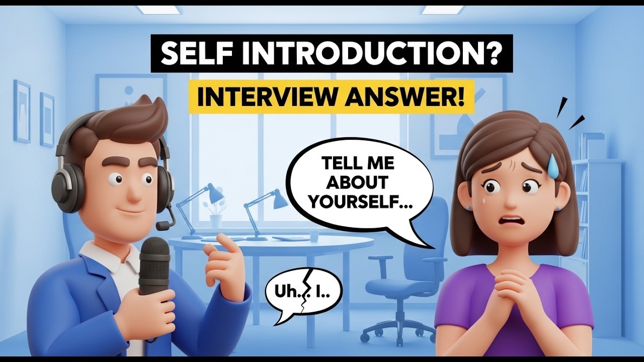 Tell Me About Yourself | Best Self Introduction Answer for Interview (English)