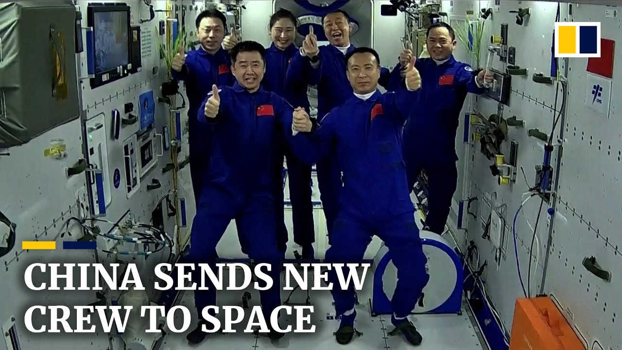 China&rsquo;s Shenzhou 15 astronauts arrive at Tiangong Space Station on historic mission
