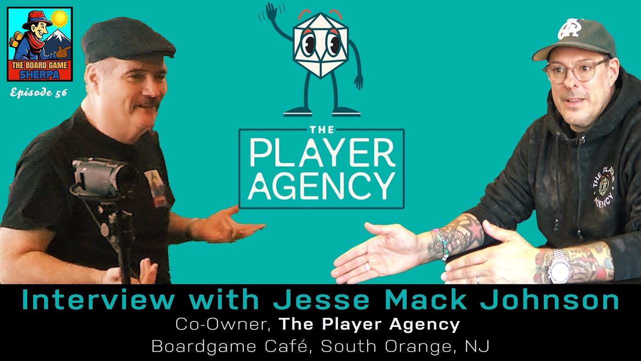 Exclusive Interview: The Player Agency co-owner Jesse Mack Johnson Board Game Cafe
