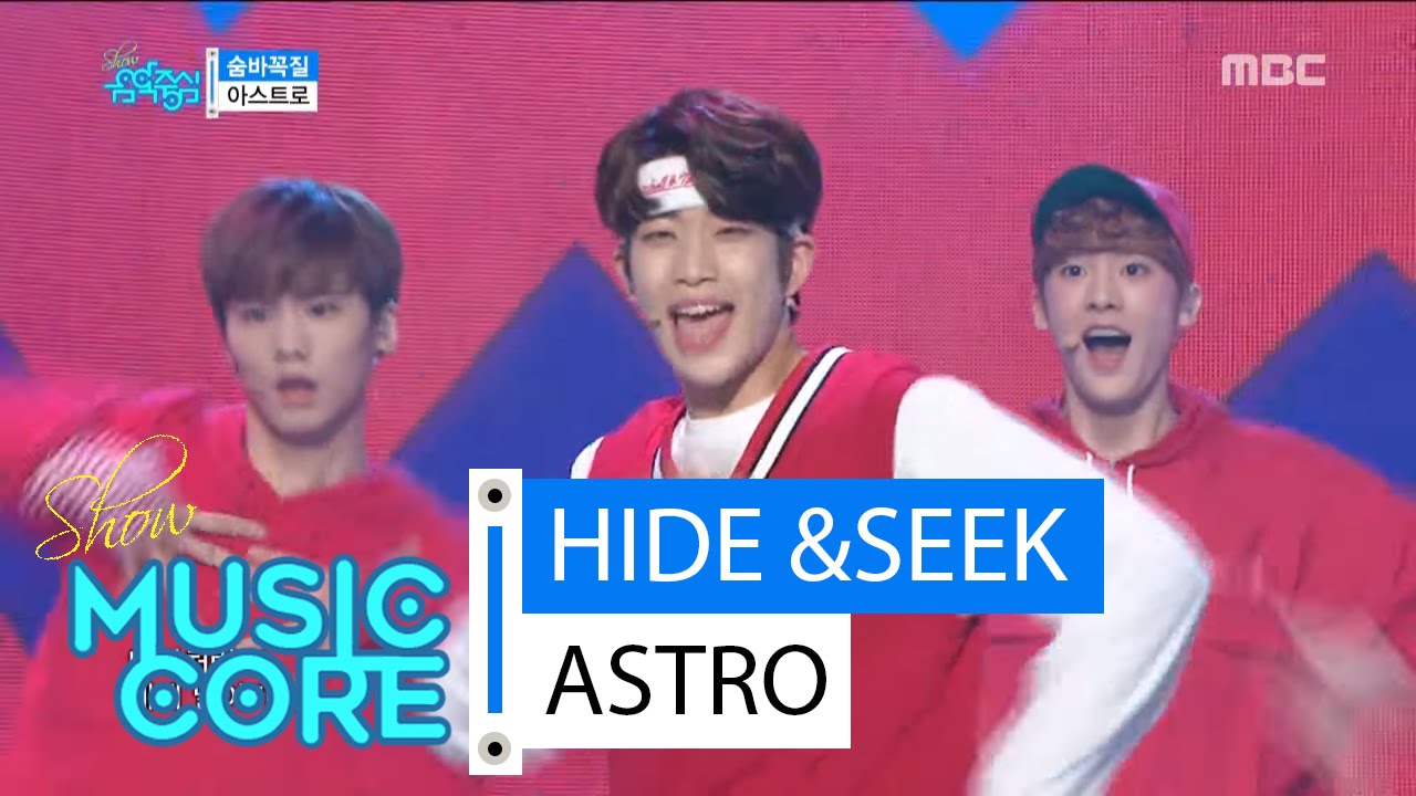 [HOT] ASTRO - HIDE&SEEK, 아스트로 - 숨바꼭질 Show Music core 20160409