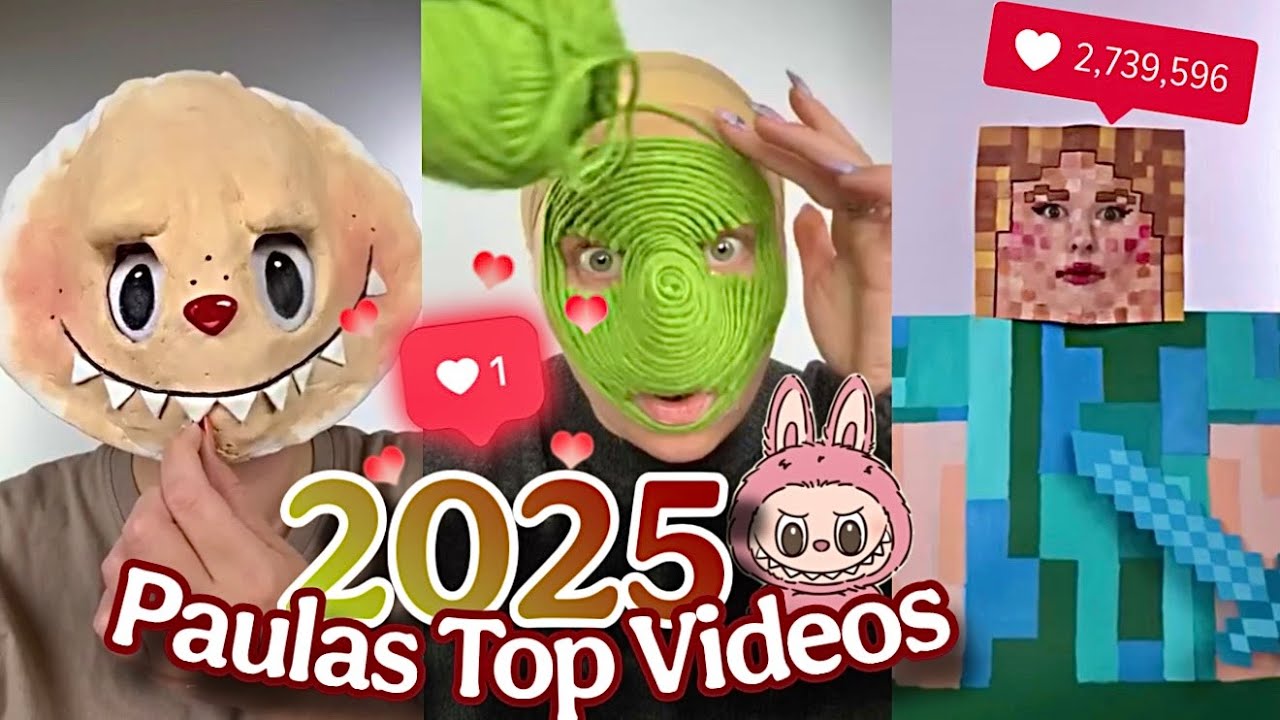 Paulas VIRALSTE Videos 2025!! 😱😍 Labubu, Minecraft & mehr