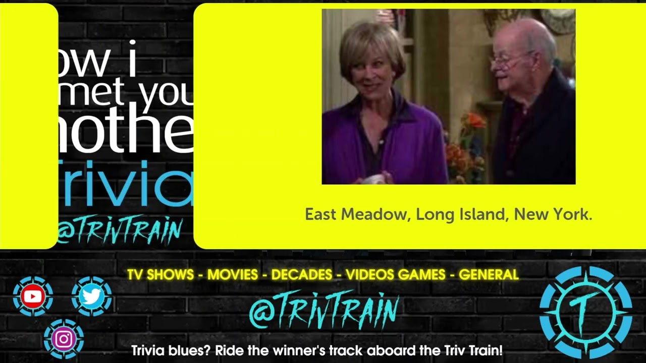 How I Met Your Mother Trivia character questions