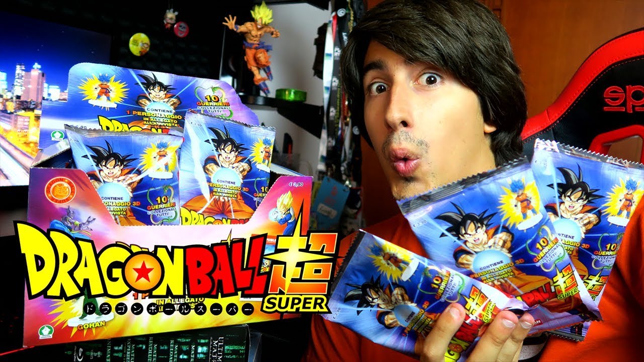Le BUSTINE dei GUERRIERI di DRAGON BALL SUPER! Spacchettamento Bustine Personaggi 3D By Gioseph