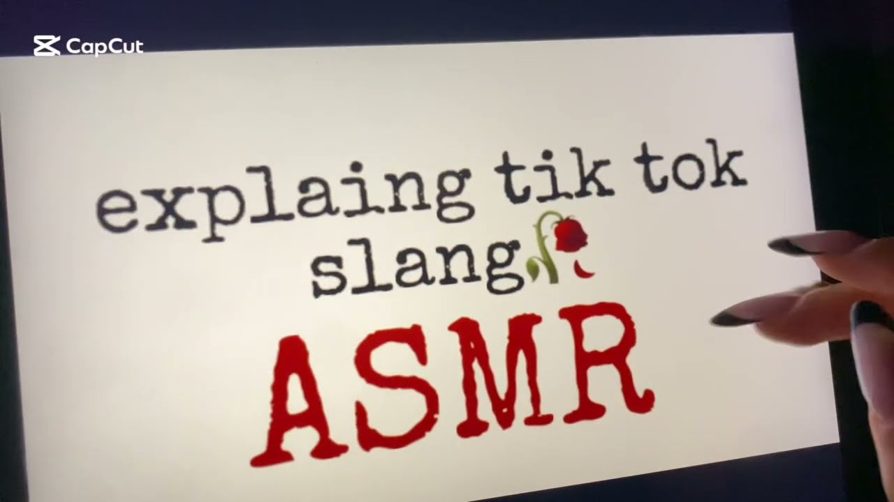 explaing TikTok Slang ASMR *ts pmo*