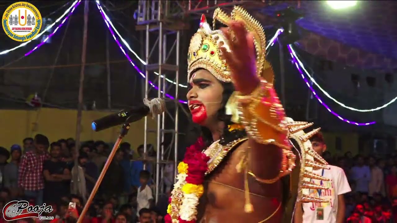 NAVRATRI DAY  6TH PART 2 AND RAMLILA 2023 SHREE SWAMI NARAYAN TEMPLE KARACHI