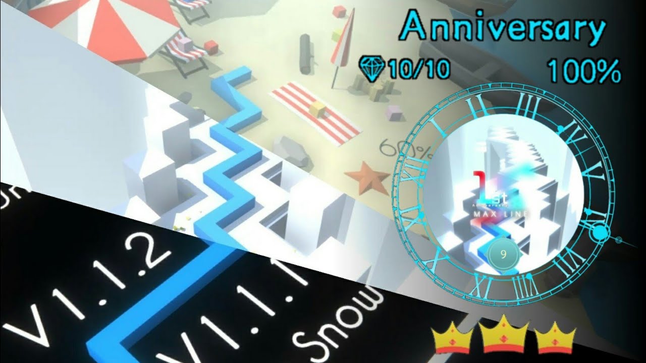 Anniversary | Dancing Line Fan-made [MaxLine] | by Max冰焰, qqxqqx, lyckay, GP0108