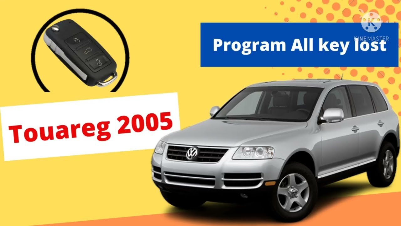 Touareg 2005  All Key Lost Program key using Orange5 & VVDI2 2022