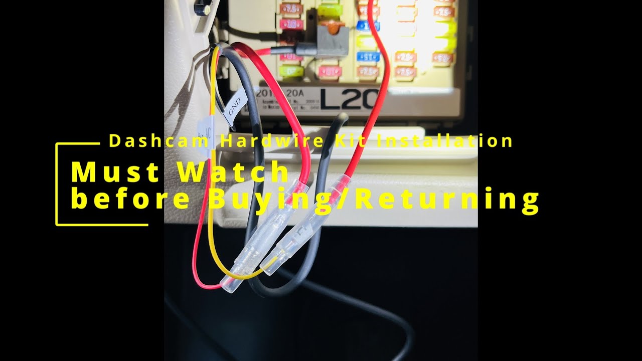 How to Install Vantrue Hardwire Kit: A Deep Dive into ACC & Parking Modes