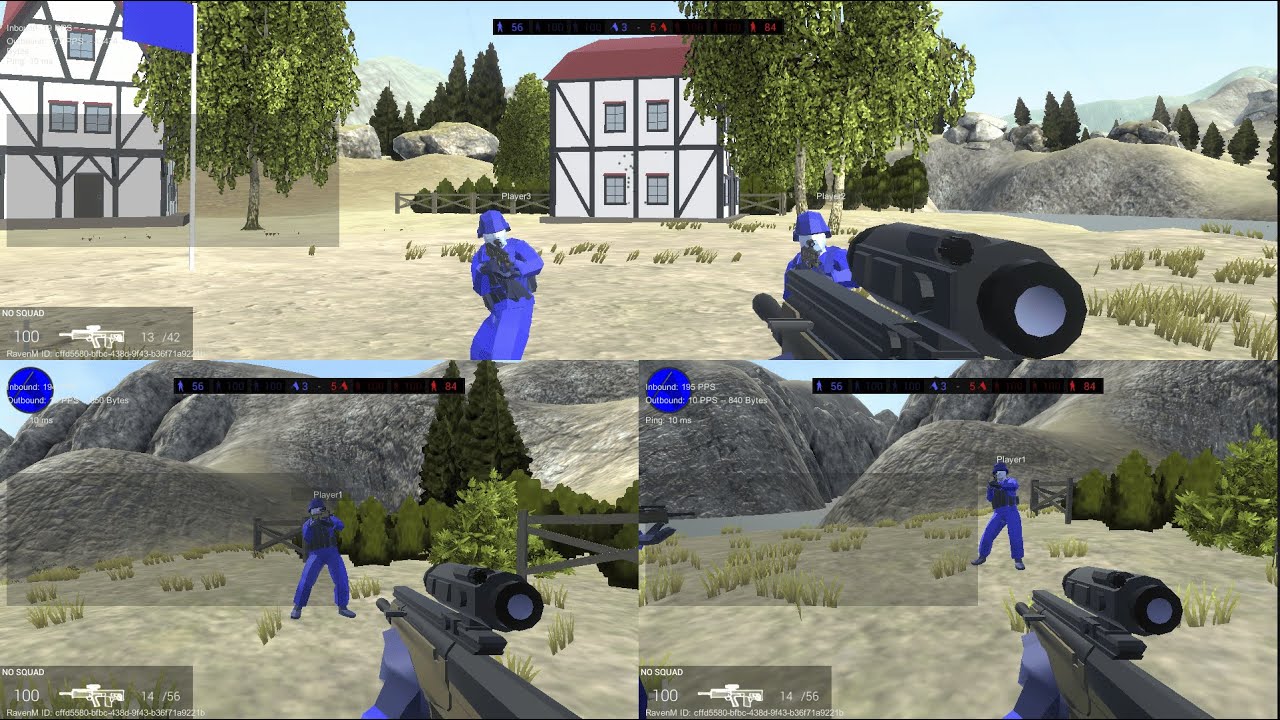How to play Ravenfield PC split screen multiplayer | nucleus coop