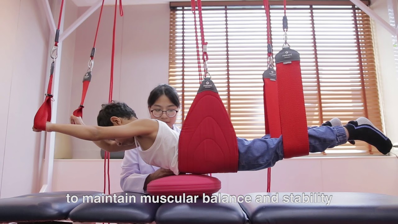 How Redcord Physiotherapy Beats Gravity to Help Children Exercise