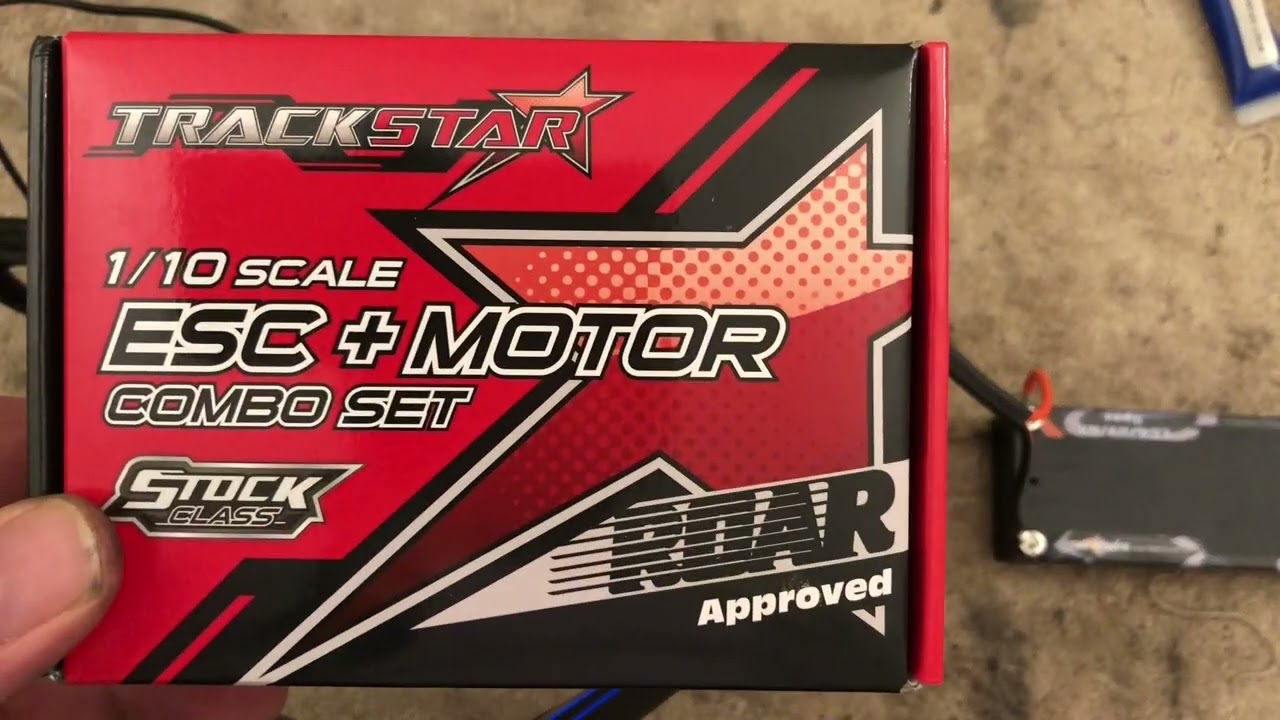 Turnigy TrackStar 17.5T motor basic data Kv vs. Team Powers EcoPower motor