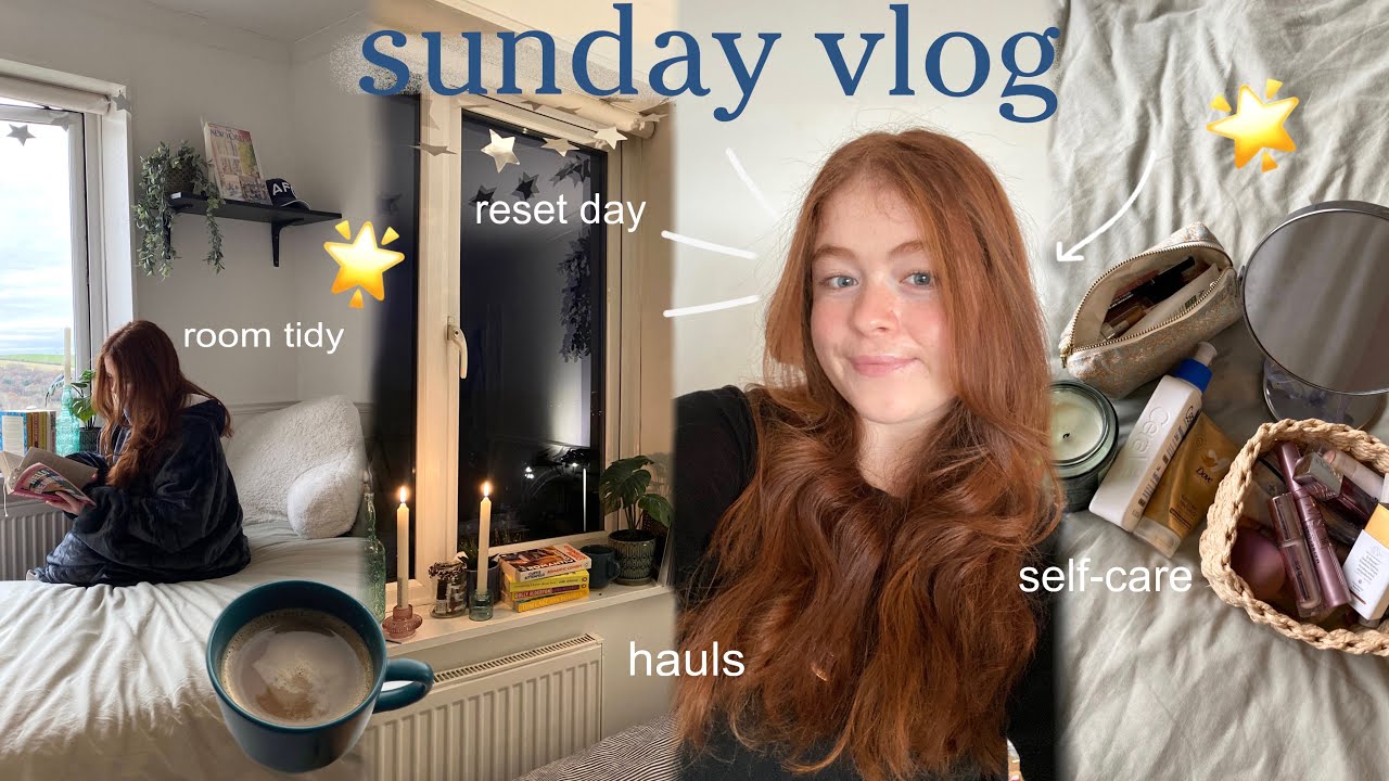 sunday vlog | reset day☕️☁️