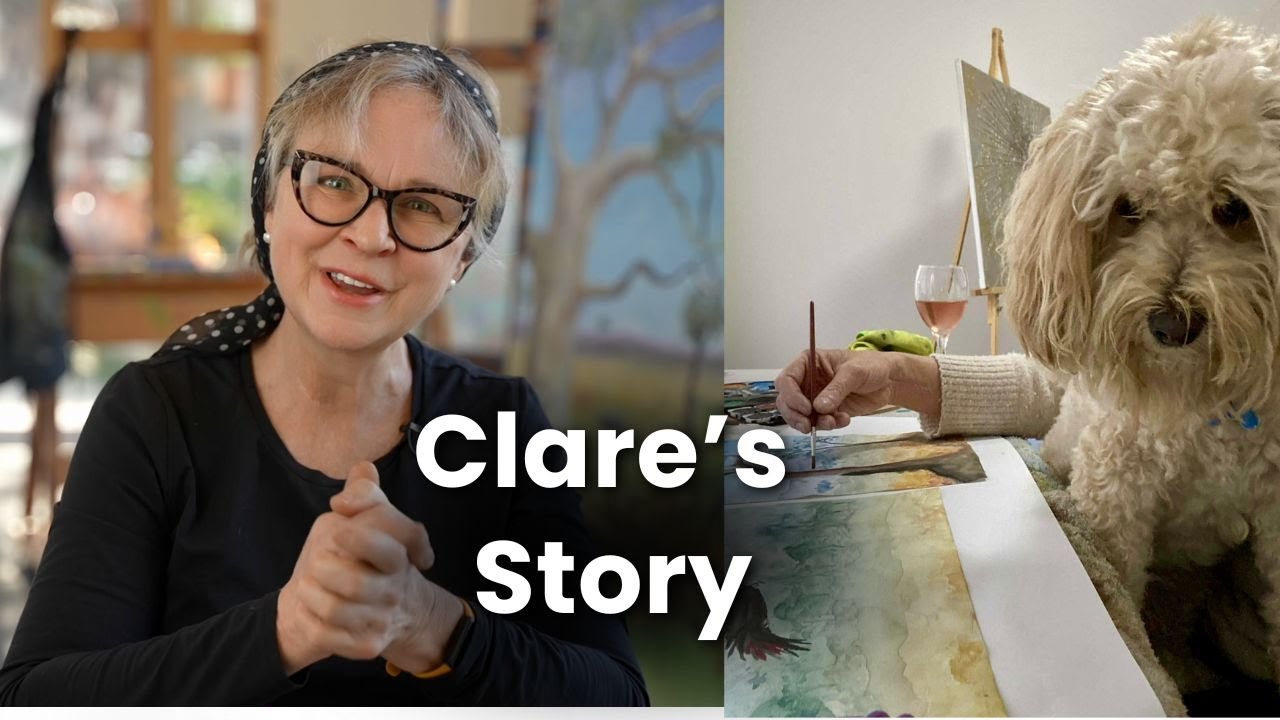 Clare's Story - Never Painted before in her Life - Then Became an Artist