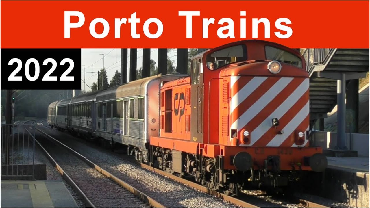Trains around Porto - Comboios de Portugal & MEDWAY