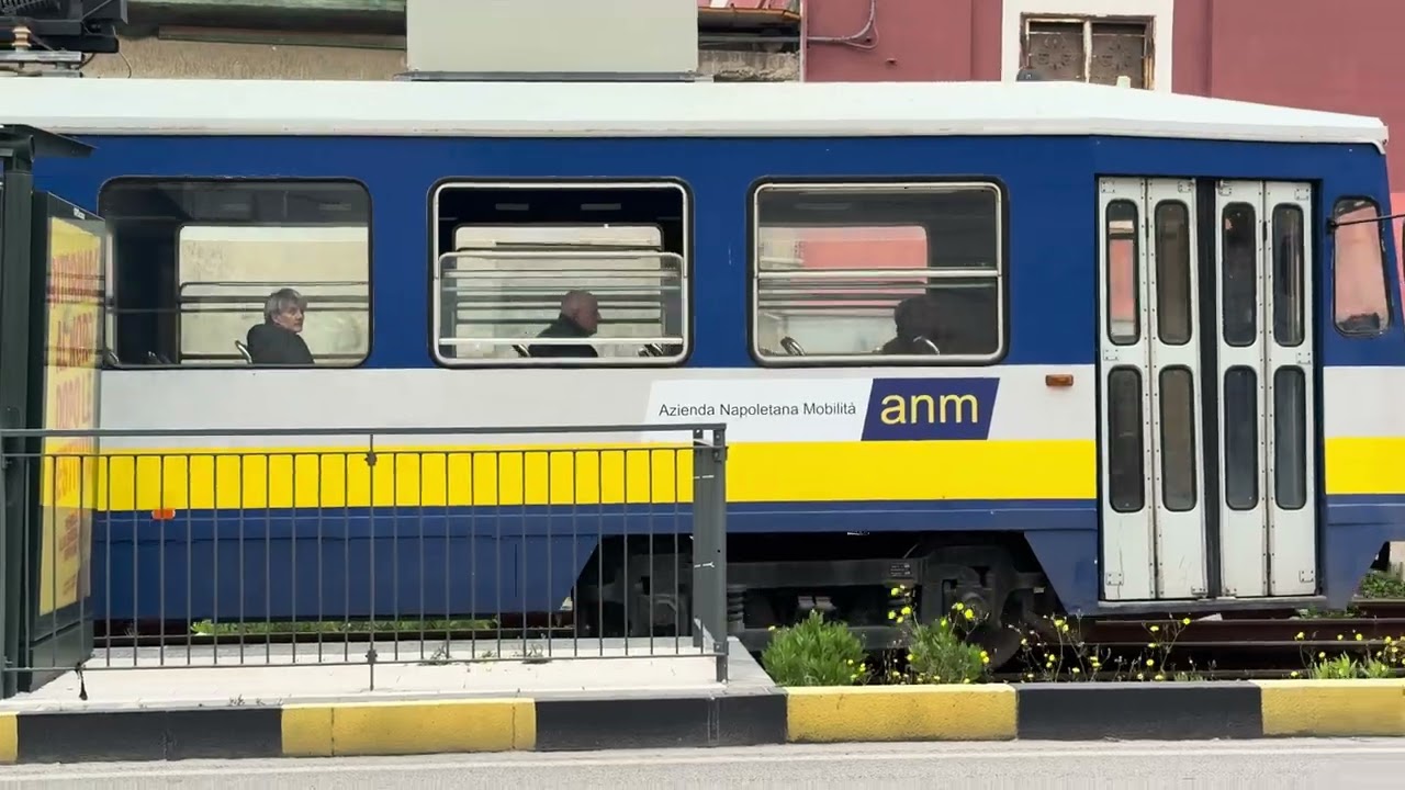 Streetcar in Naples Tram di Napoli Peter Witt 1008 1037 e 959