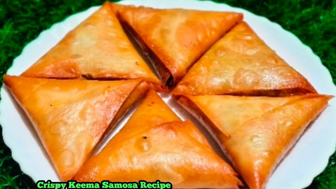Hyderabadi Keema Samosa Recipe | Crispy Ramzan Special Keema Samosa | Street Style Samosa Recipe