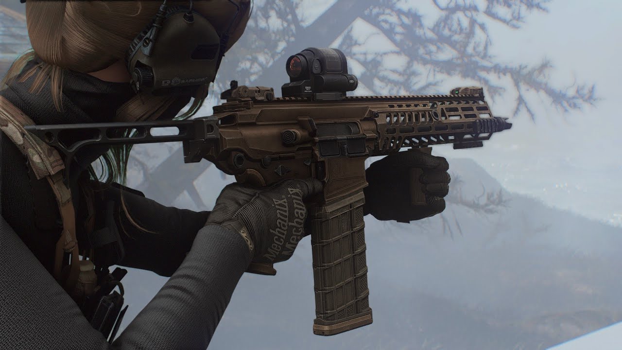 Fallout4 MOD EFT SIG MCX SPEAR TEST5