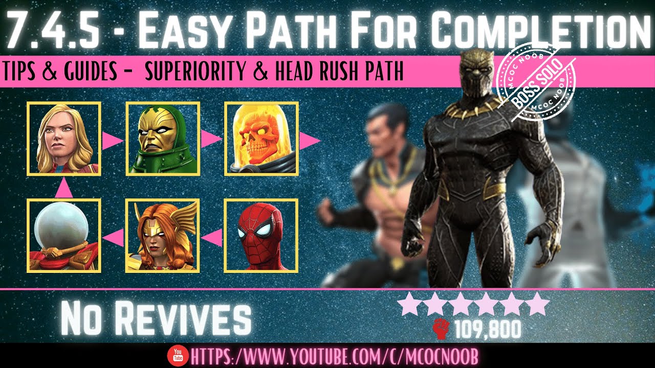 MCOC: Act 7.4.5 - Easy Path for Completion - (Book 2, Act 1.4) - Kill Monger  - Tips/Guides