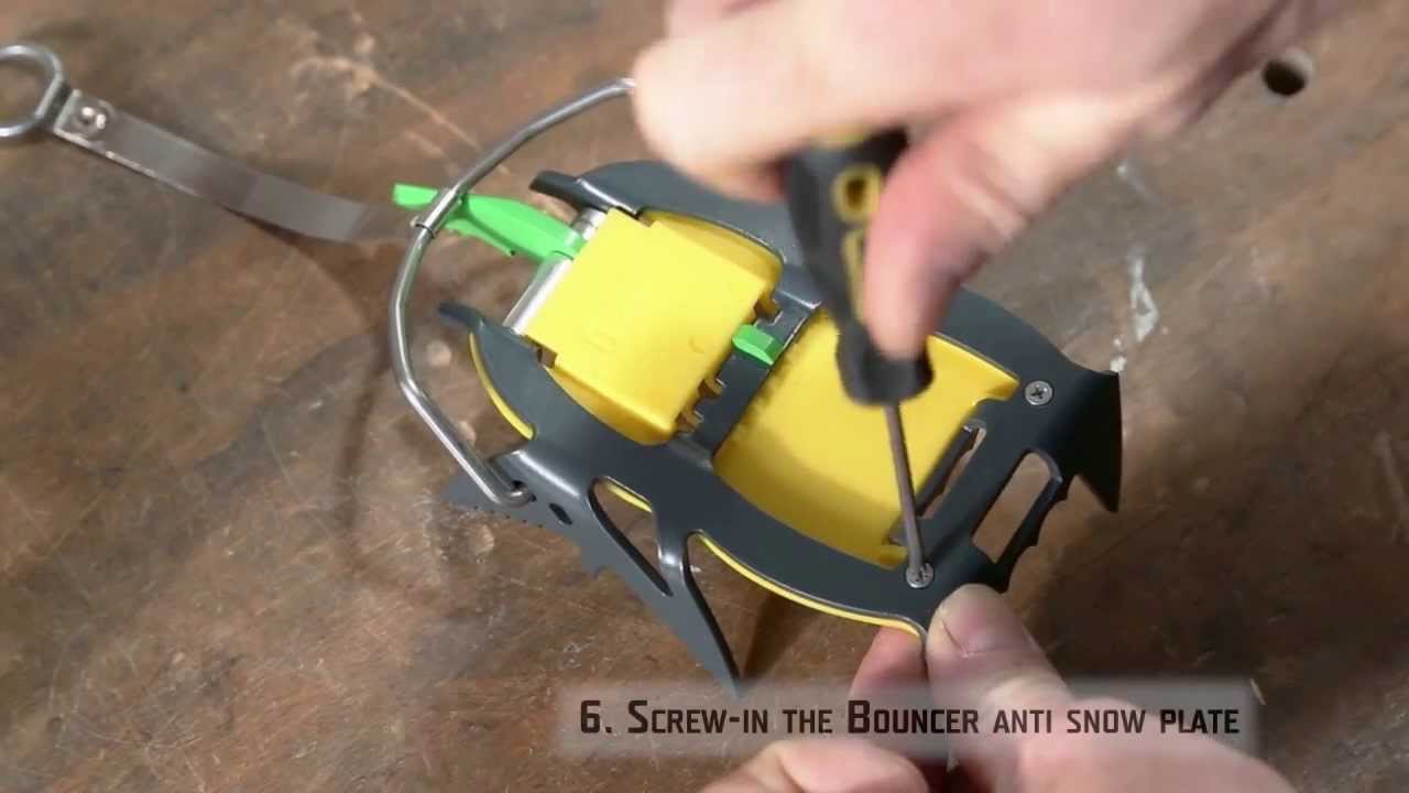 Switching of mono-dual point on Singing Rock LUCIFER crampons (1st gen)