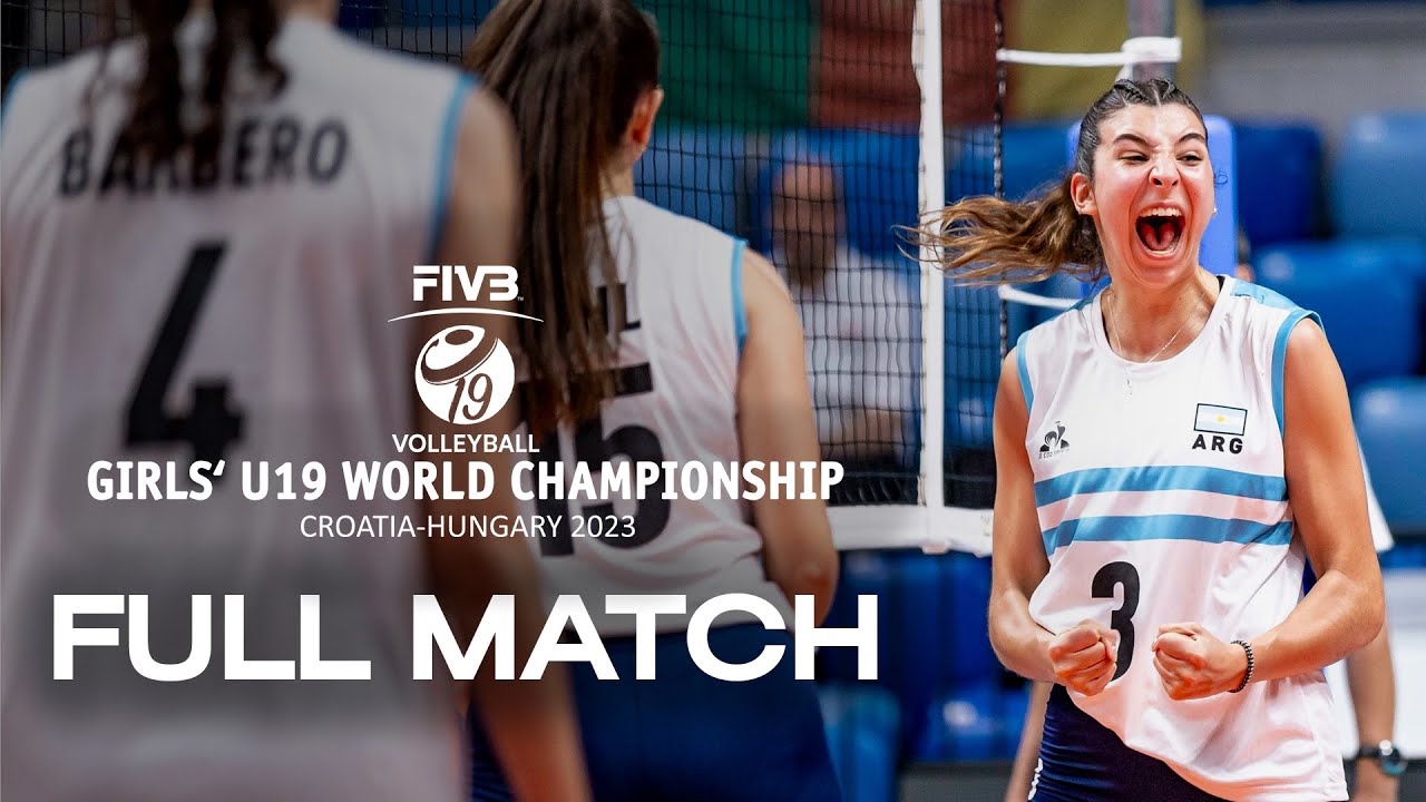 EGY🇪🇬 vs. ARG🇦🇷 - Full Match | Girl's U19 World Championship | Pool A