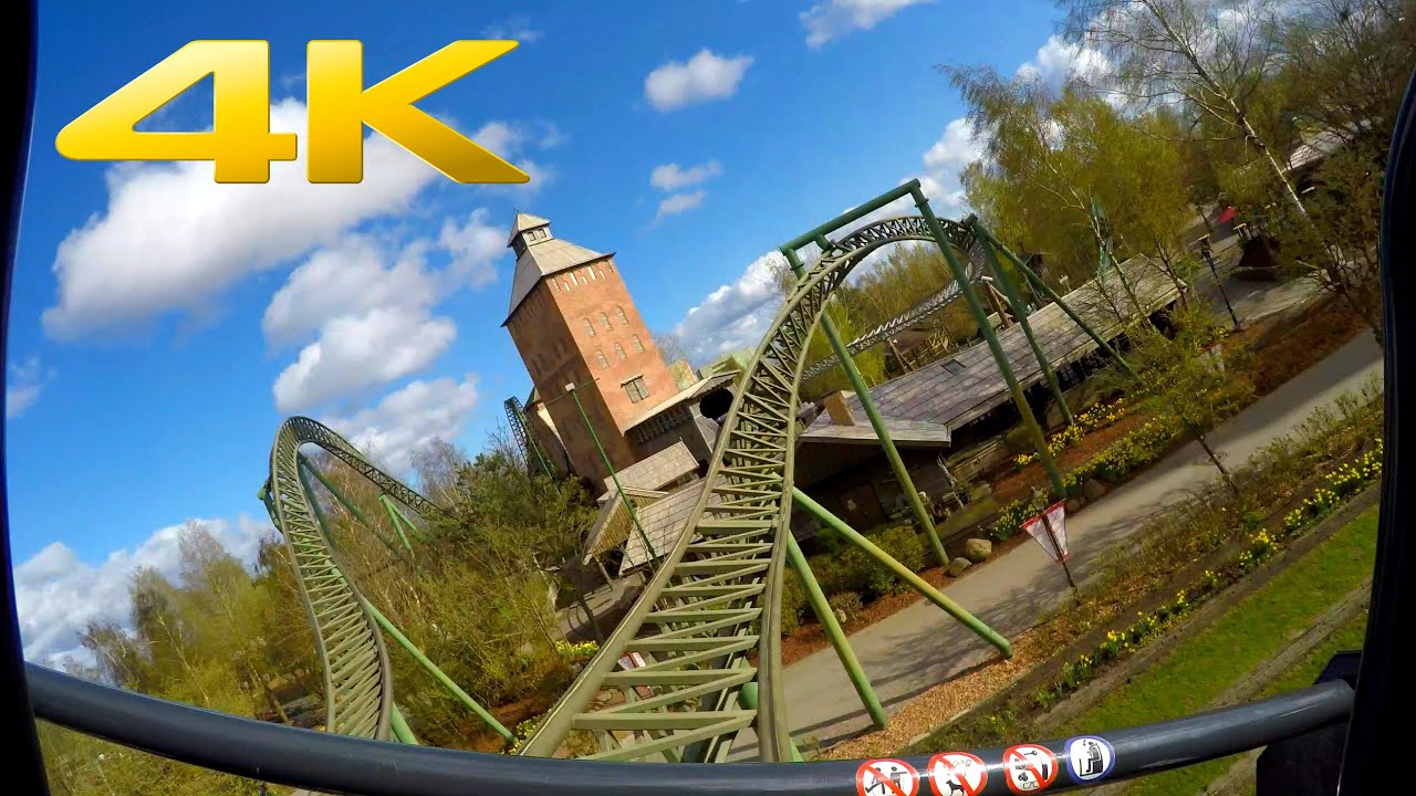 4K | Fluch von Novgorod Onride im Hansa-Park Sierksdorf