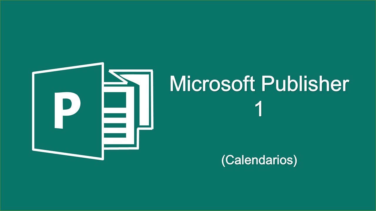 Microsoft Publisher (Calendarios)