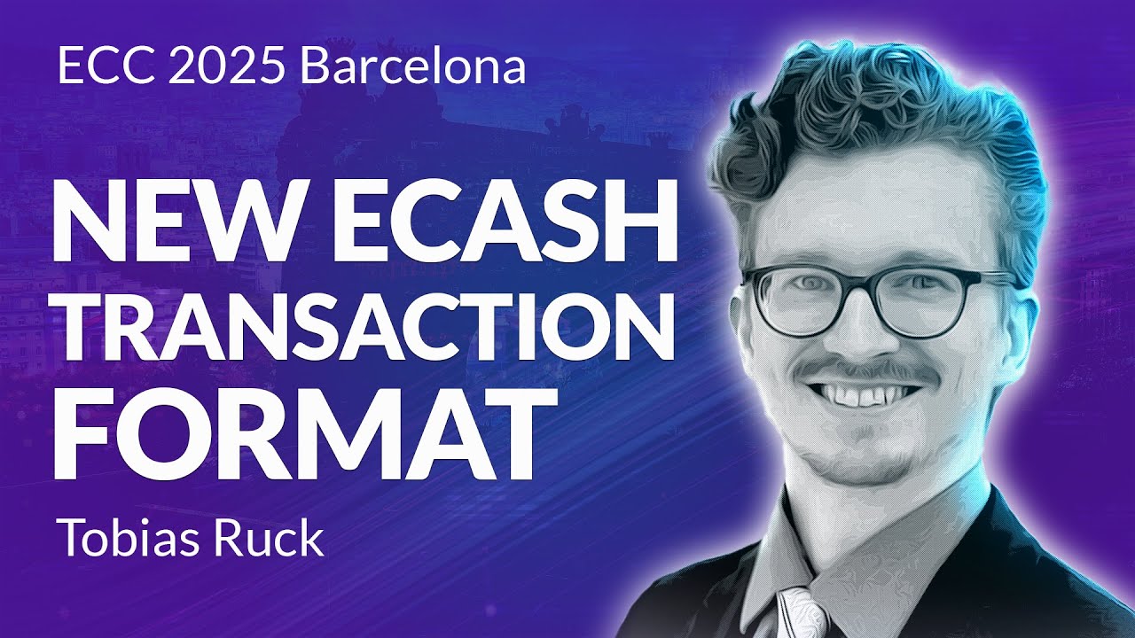 Tobias Ruck | New Transaction Formats on eCash | Electronic Cash Conference 2025 Barcelona