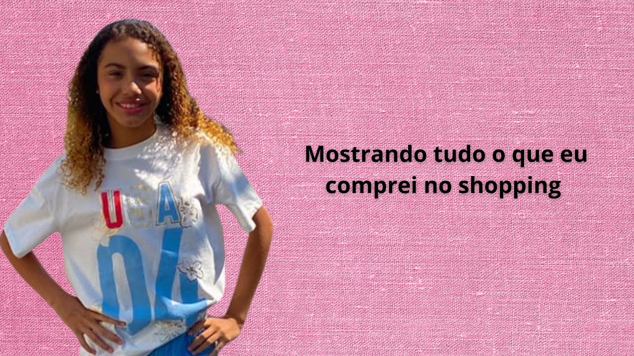 Mostrando tudo o que eu comprei no shopping #canal #viraliza #dance 
