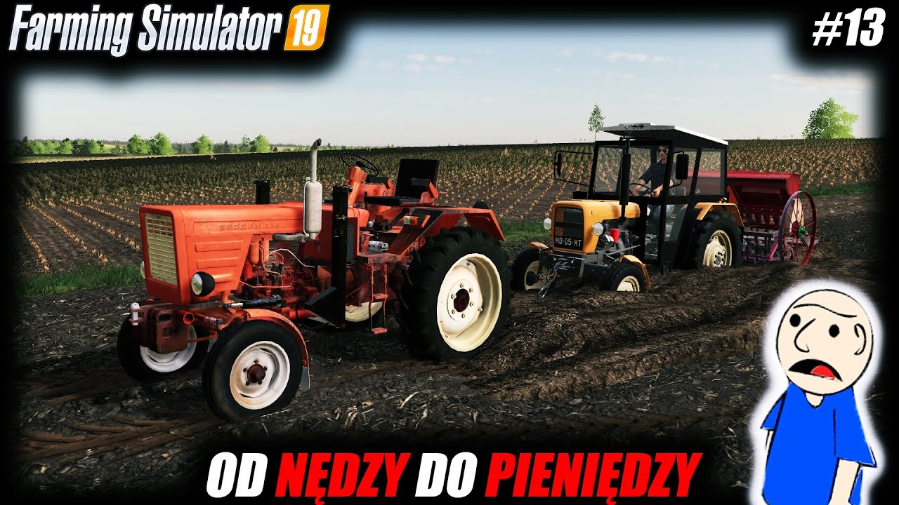 URSUS w błocie, wyciąganie ciągnika, wiosenna wtopa, co z kołem ? ⭐ OD NĘDZY DO PIENIĘDZY 🔥 13