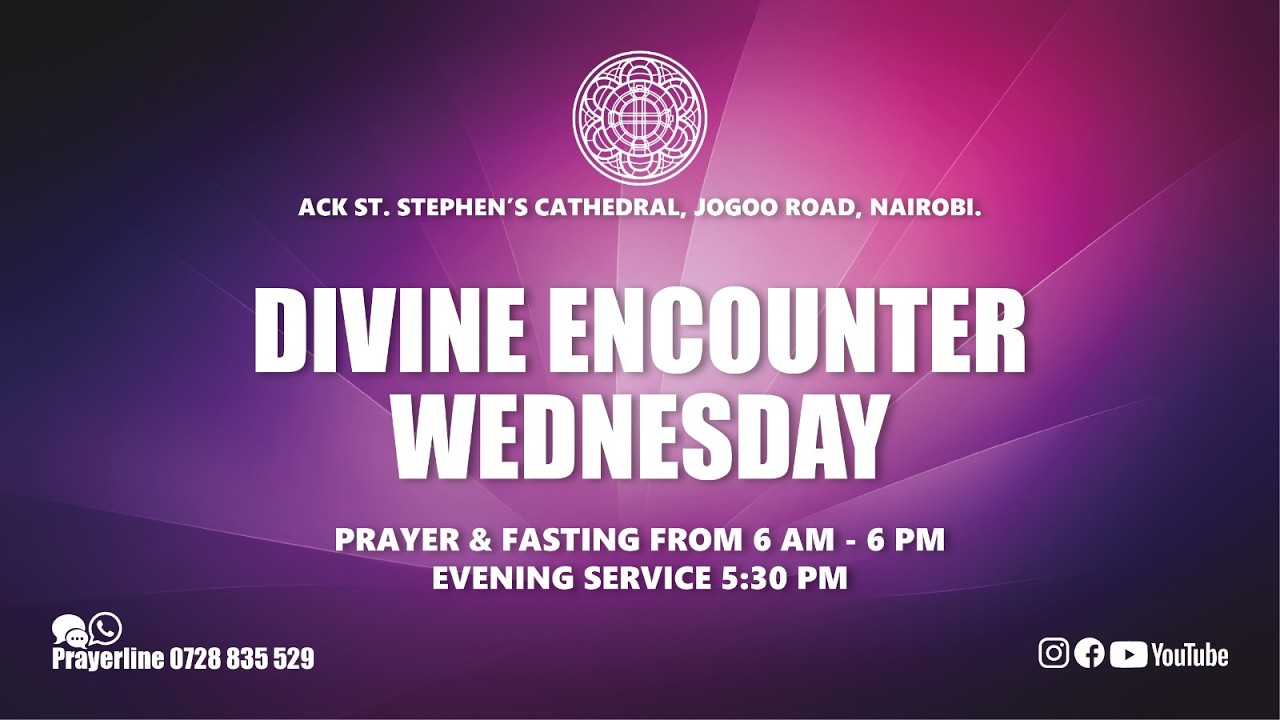 Divine Encounter Wednesday | Prayer & Fasting 6 AM-6 PM | Evening Service 5:30 PM