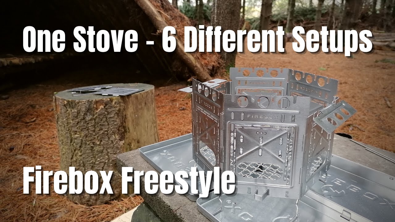 Firebox Stove Freestyle Modular Stove System - One Stove - 6 Different Setups