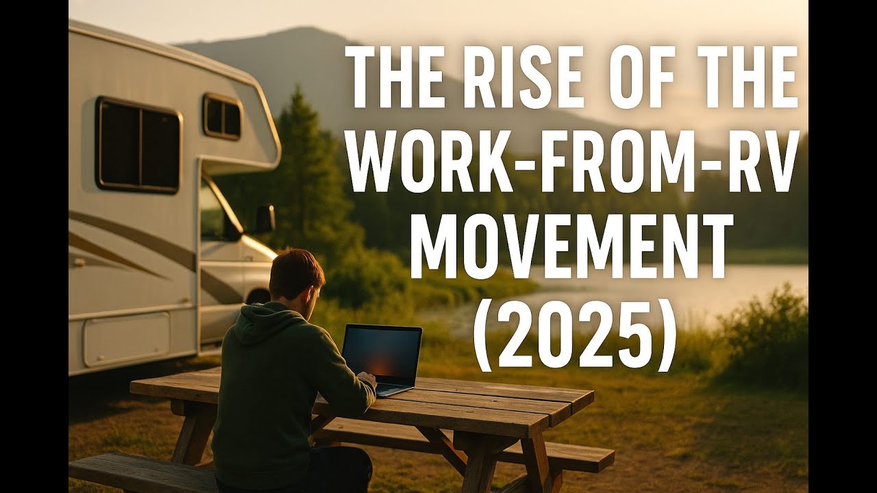 The Rise of the Work-From-RV Movement (2025) | Remote Jobs, Starlink & Earning from the Road