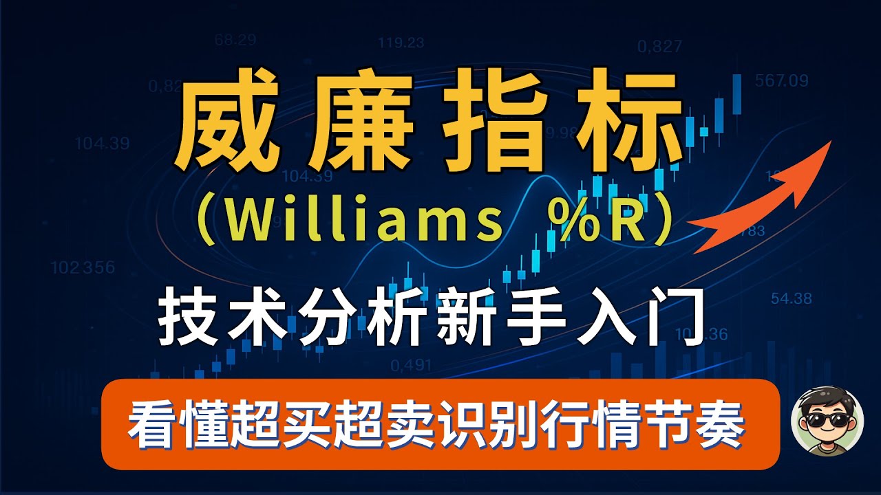 威廉指标（Williams %R）详解｜技术分析新手入门：看懂超买超卖、识别行情节奏的关键指标！