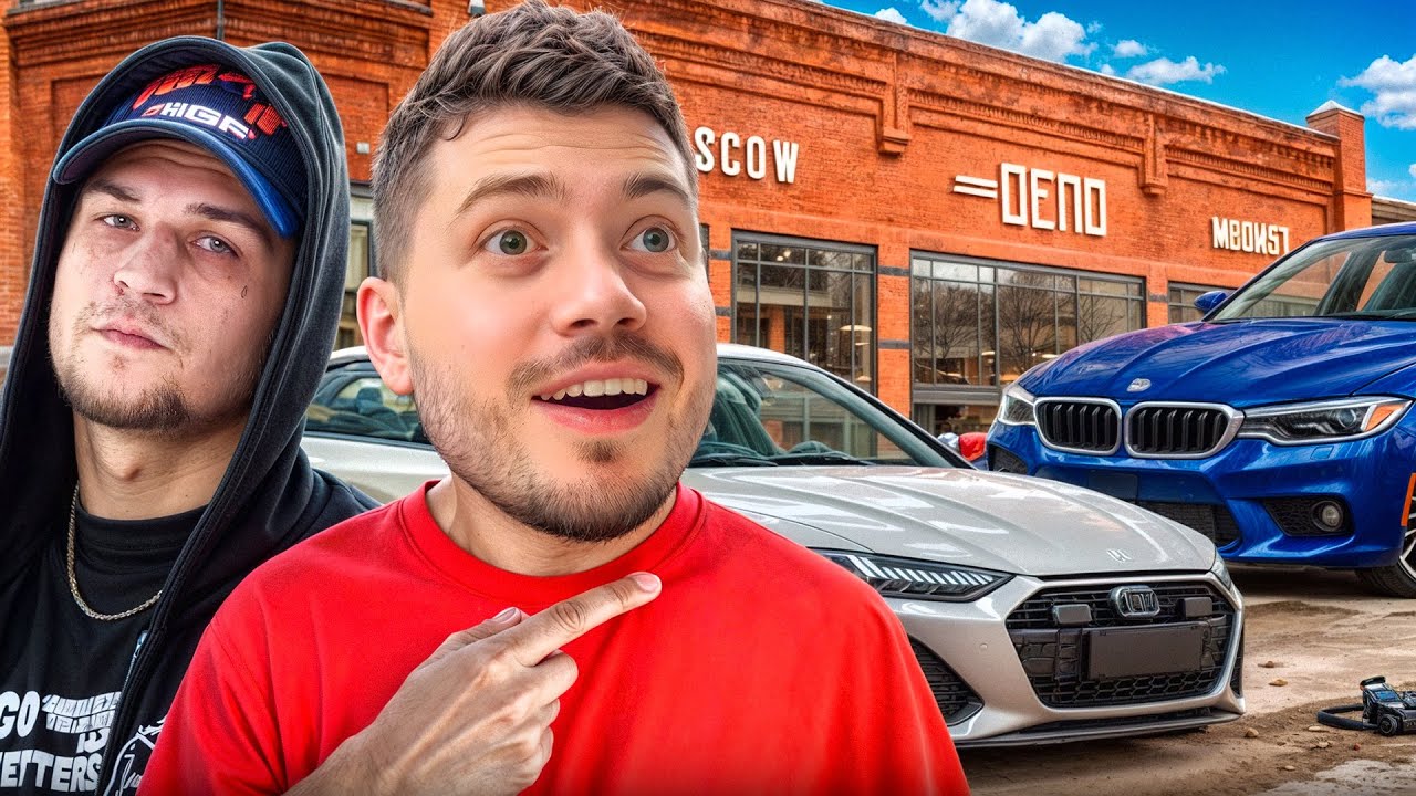 ГОНКИ ПО МОСКВЕ НА ДОРОГИХ ТАЧКАХ | УГАР В ГРИМЁРКЕ С РЕПЕРАМИ🤣
