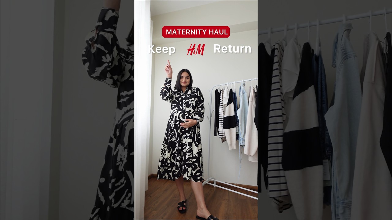 H&M Maternity try on haul ❤️✨