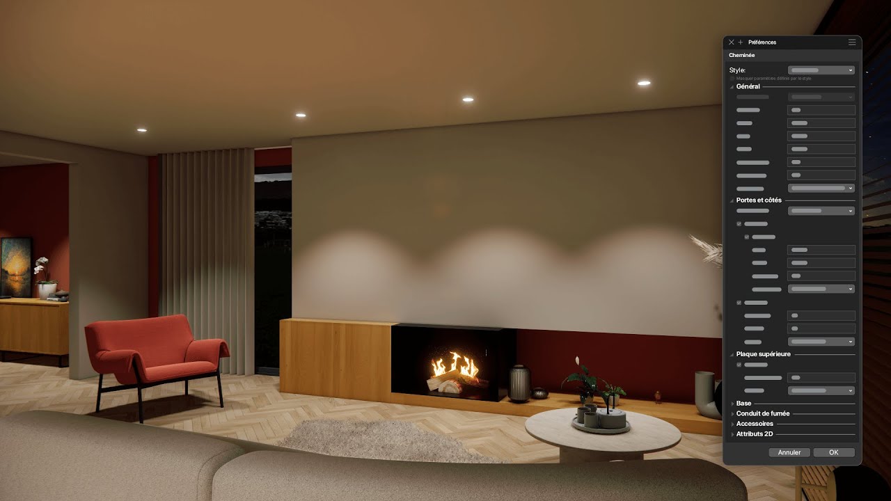 Tutoriel - Cheminée | Vectorworks 2026