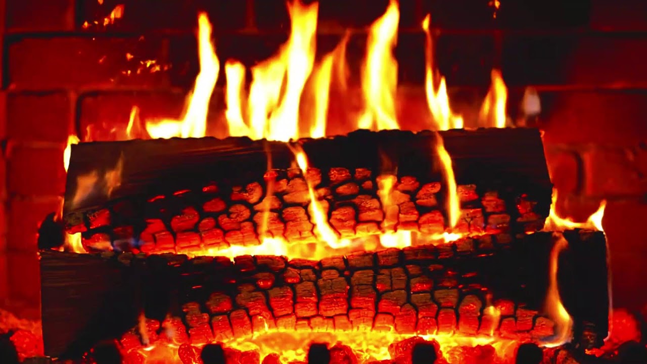🔥 Fireplace Ambience 4K | Perfect Background for Studying & Working