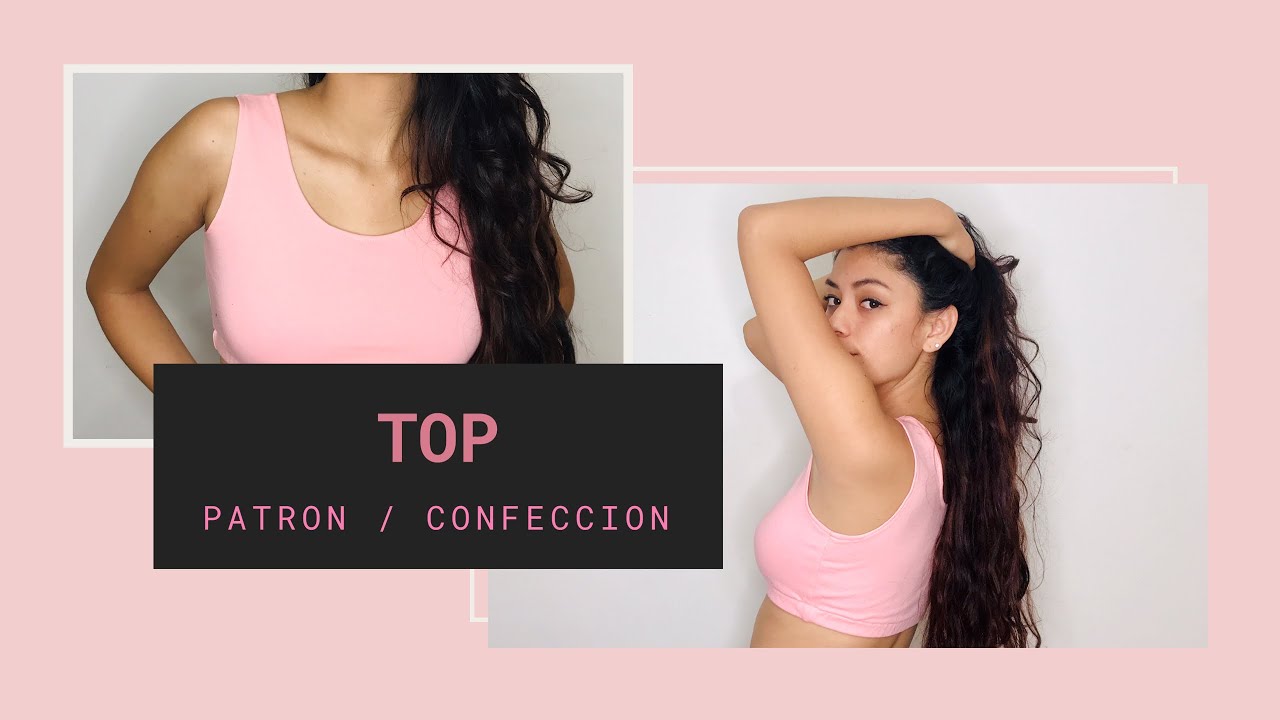 Como coser un Top basico / brasier deportivo / patrones