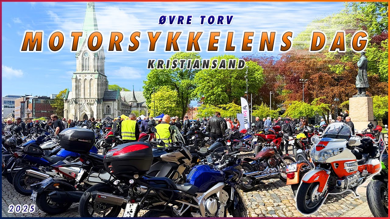 Motorsykkelens dag i Kristiansand 2025