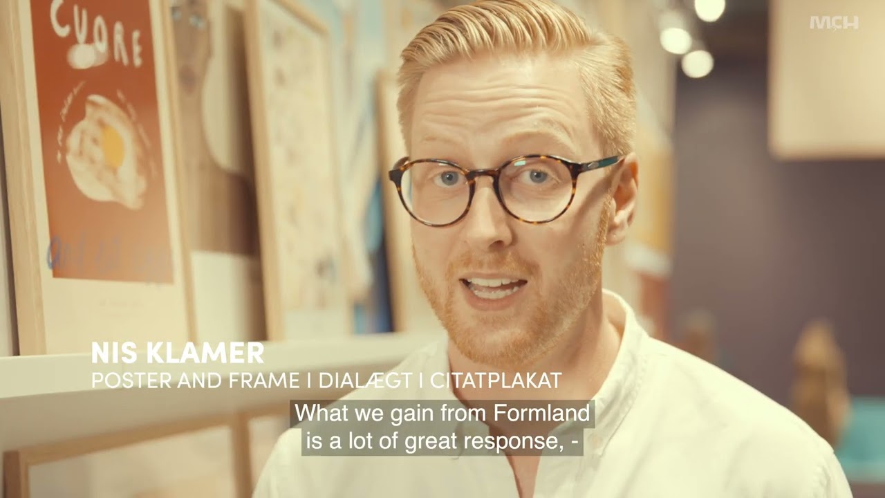 Exhibitor - Poster and Frame | Dial&aelig;gt | Citatplakat