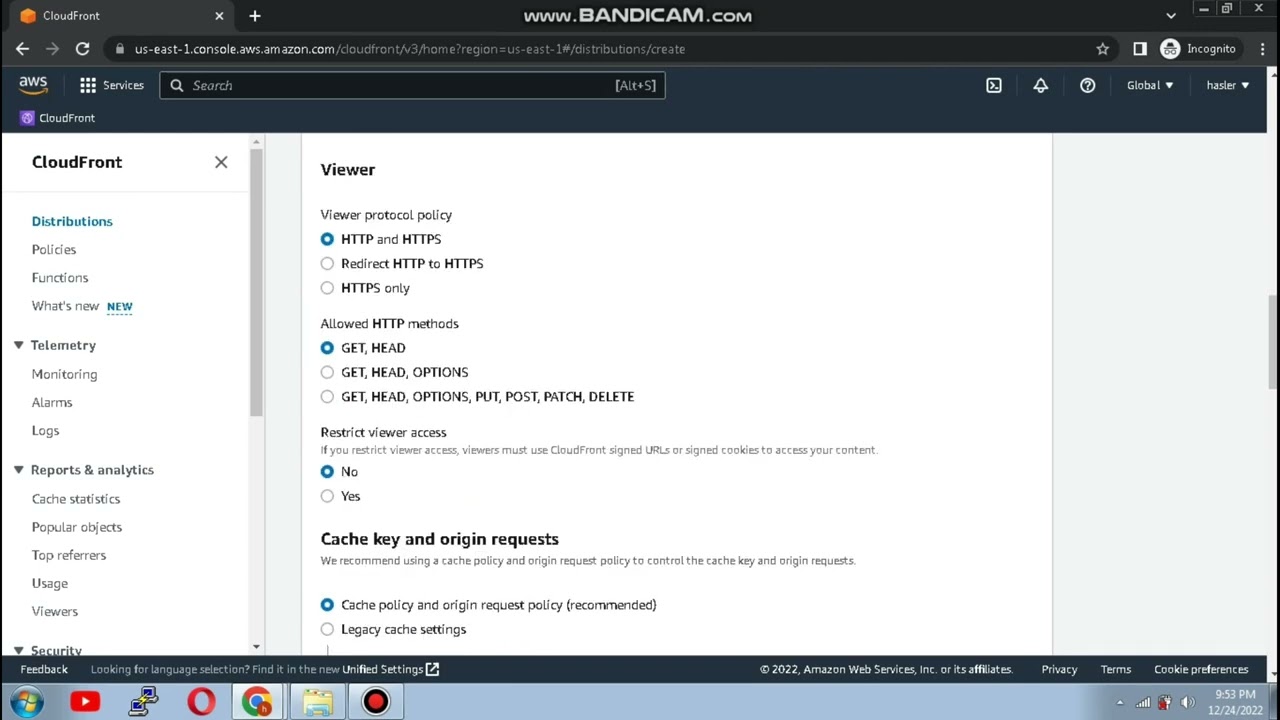 Cara Pointing Domain Di AWS SSH Cloudfront