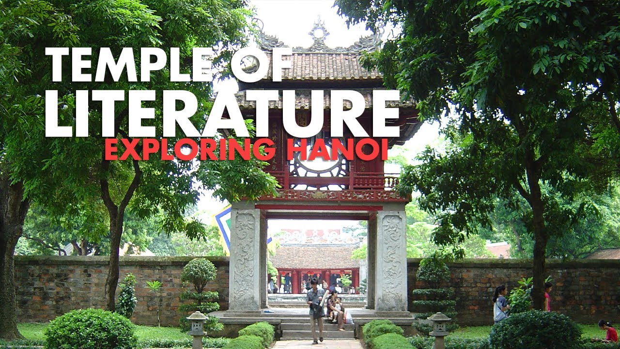 Temple of Literature in Hanoi, Vietnam