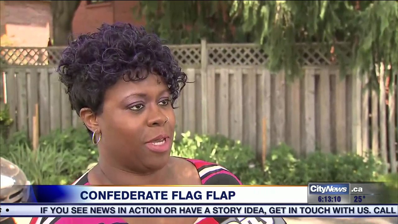 Woman outraged after spotting confederate flag at Scarborough community festival