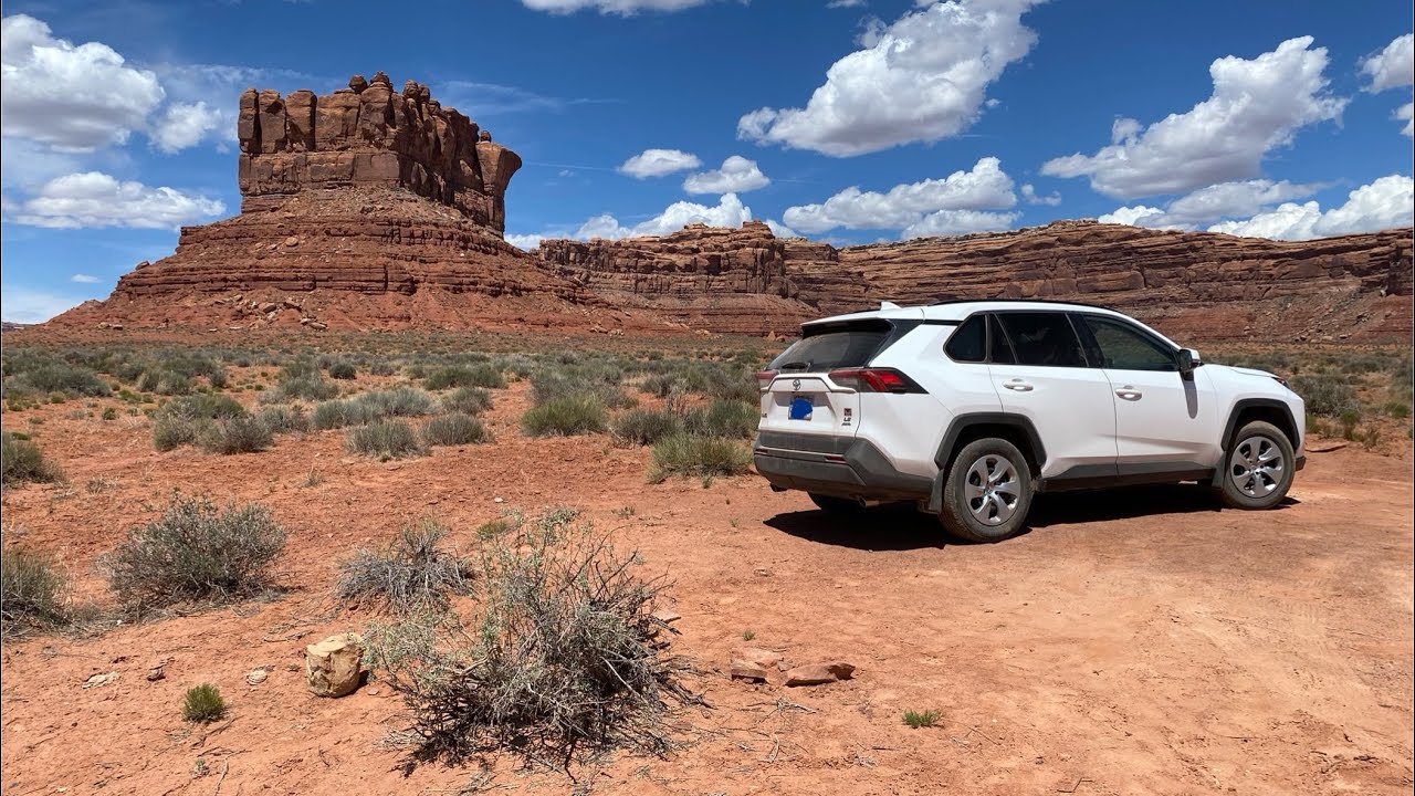 2021 RAV4 Camping Set Up