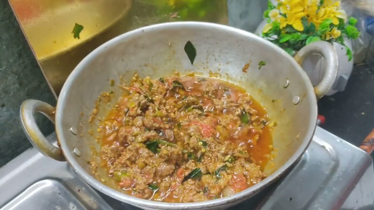 15 मीनट मे बनाईये मजेदार खीमा घरपे 