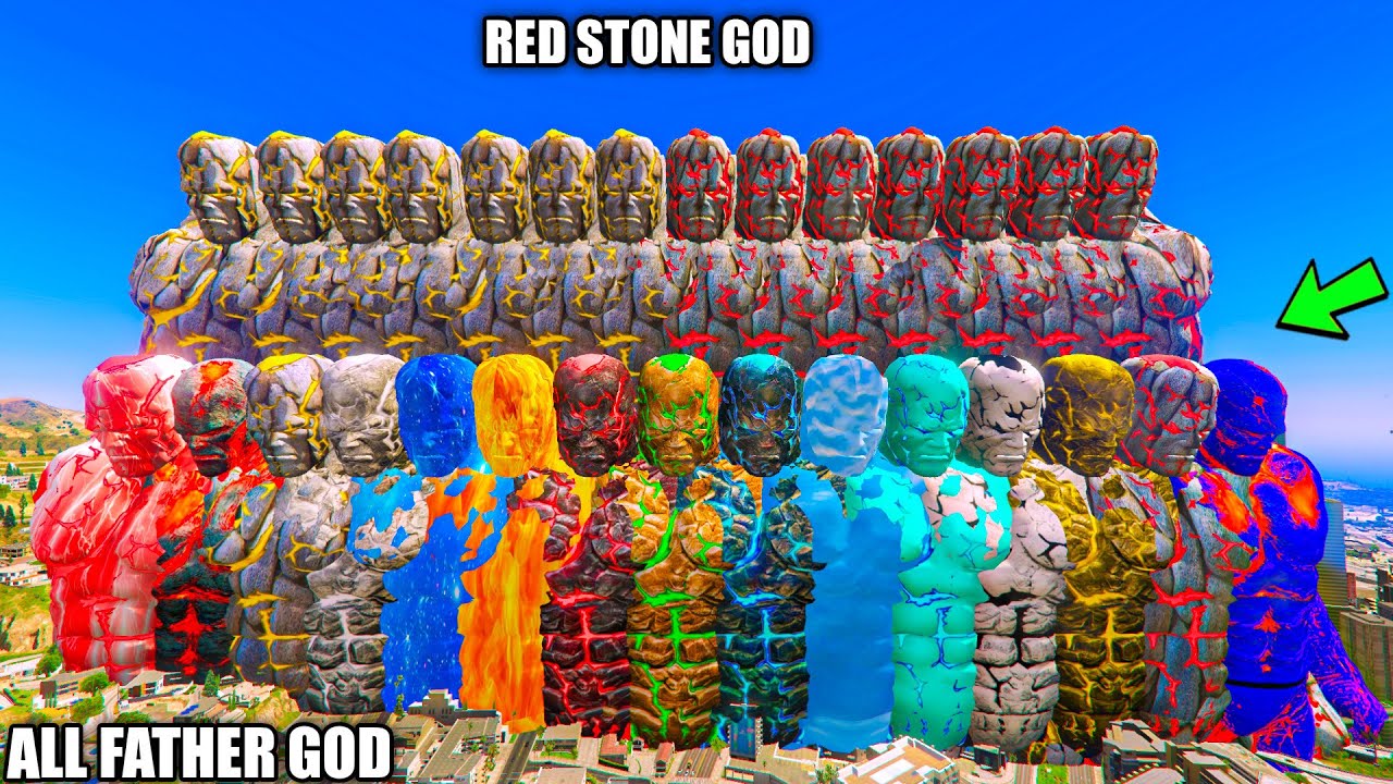 FRANKLIN TRANSFORM SMALLEST ALL FATHER GOD INTO BIGGEST ALL FATHER GOD IN GTA 5