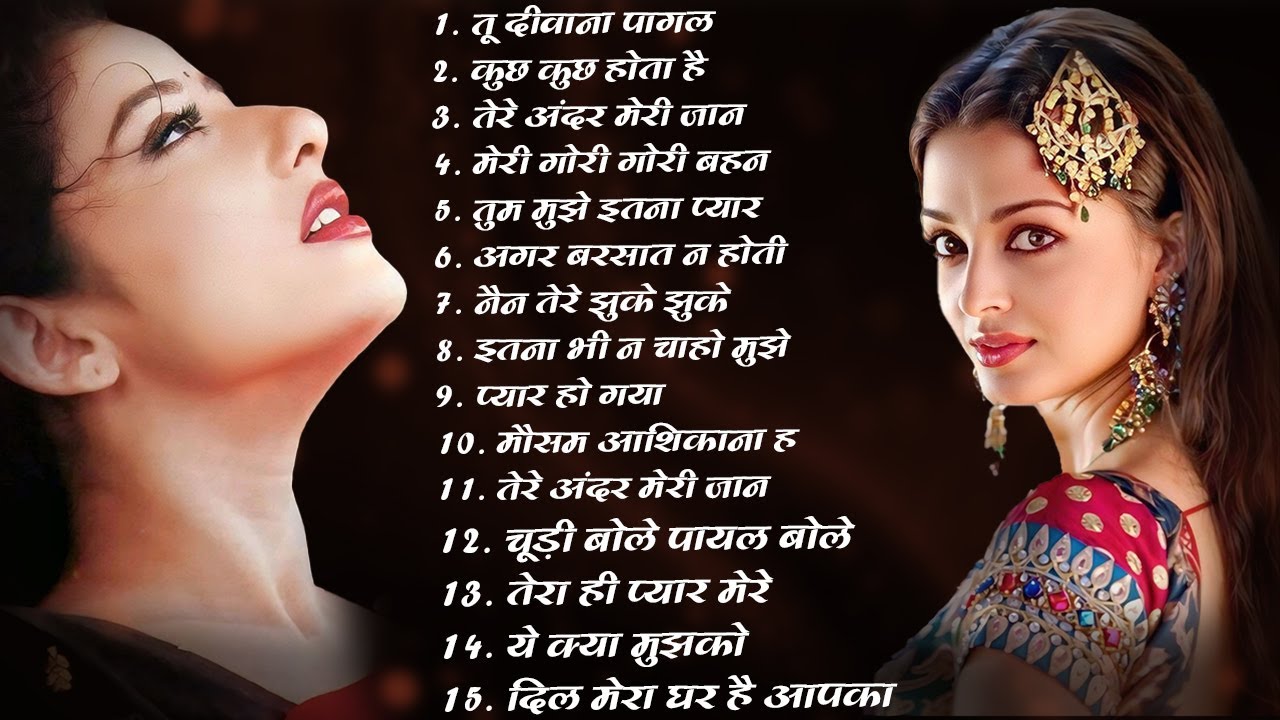 90's Old Hindi Songs Collection 💘 Bollywood 90's Evergreen Love Jukebox 🎶 Sadabahar Hindi Songs