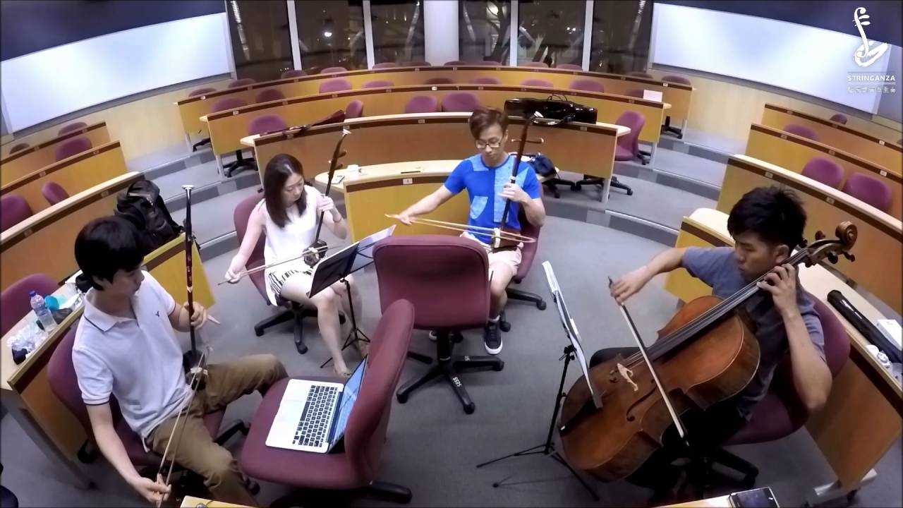 天空の城ラピュタ Laputa: Castle in the Sky - 君を乗せて Kimi Wo Nosete (Stringanza | Erhu String Quartet)